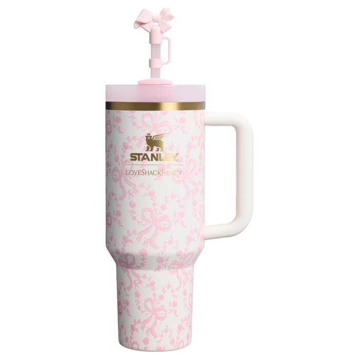 Stanley 1913 x LoveShackFancy Holiday Quencher® H2.0  FlowState™ Tumbler | 40 OZ | 1.18 L