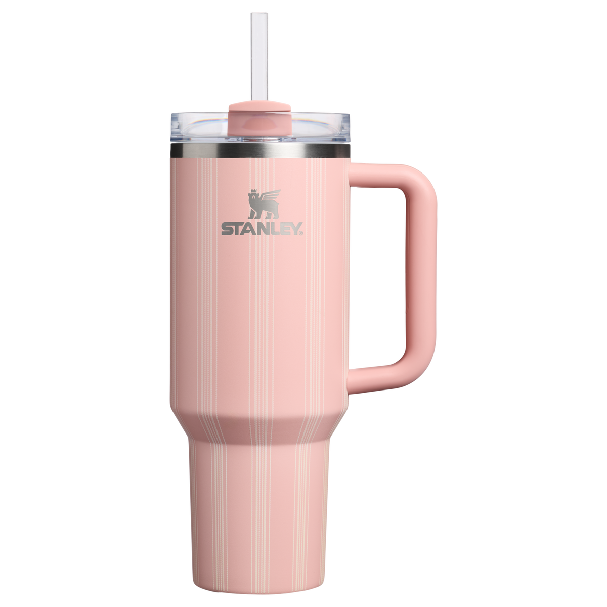 Stanley 1913 The Quencher H2.0 Flowstate™ Tumbler 40 OZ in Peach Rose Picnic Stripe