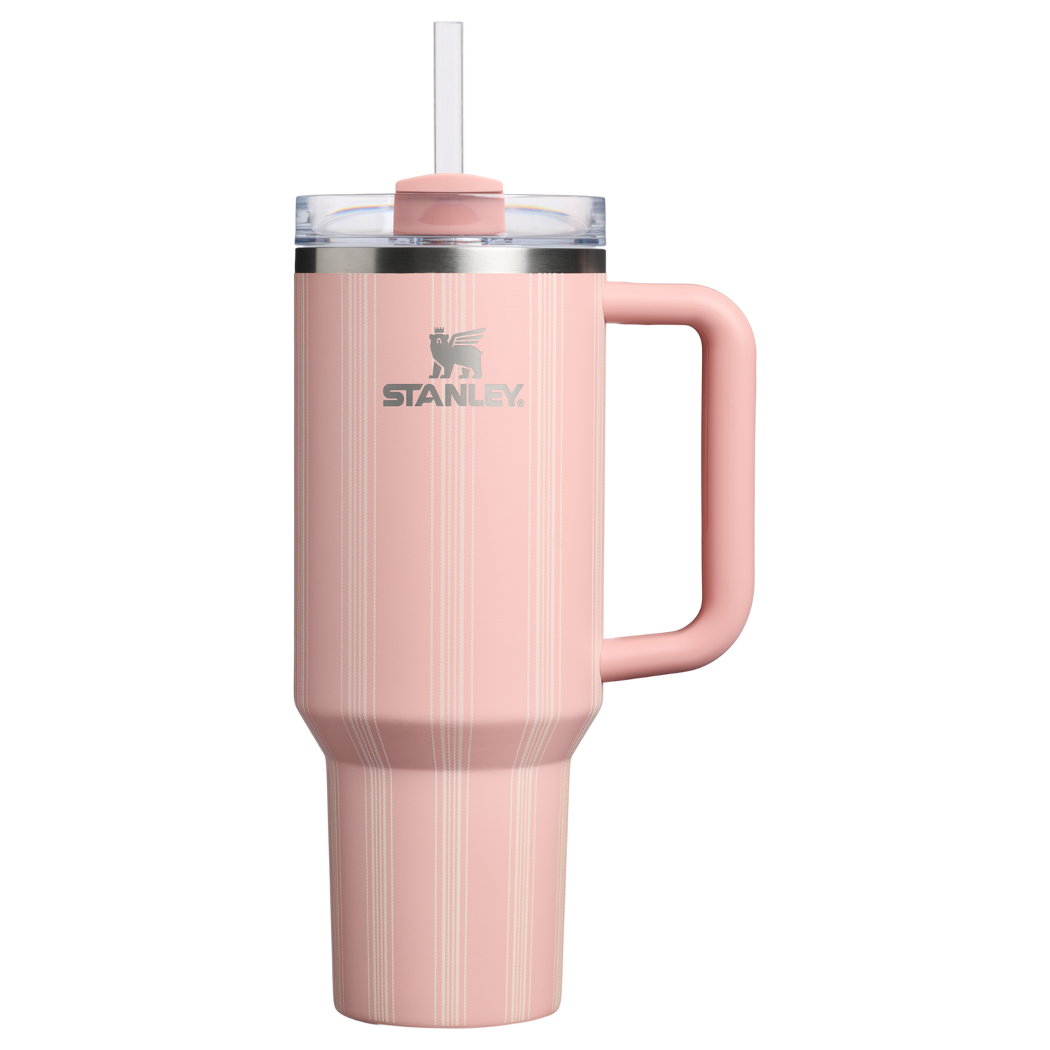 Stanley 1913 The Quencher H2.0 Flowstate™ Tumbler 40 OZ in Peach Rose Picnic Stripe | View 1
