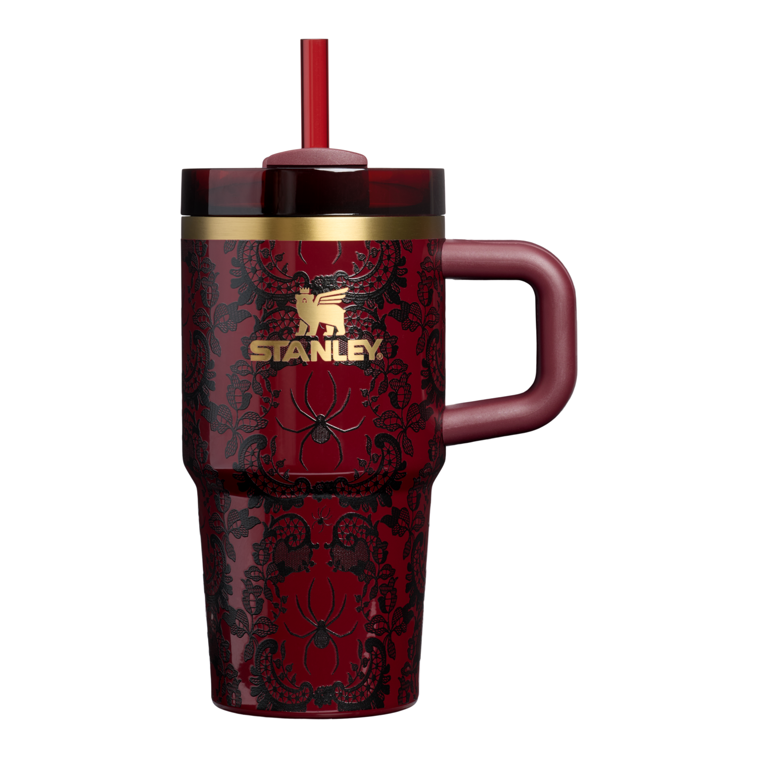 Stanley 1913 Halloween Quencher®  H2.0 Flowstate™ Tumbler | 20 OZ 0.59 L in Bordeaux Lace | Front View