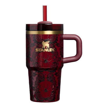 Stanley 1913 Halloween Quencher®  H2.0 Flowstate™ Tumbler | 20 OZ 0.59 L in Bordeaux Lace | Front View