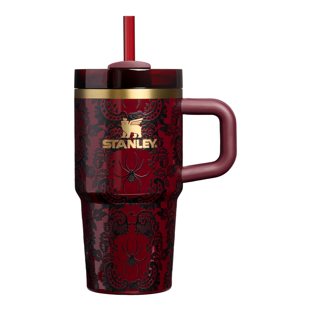 Stanley 1913 Halloween Quencher®  H2.0 Flowstate™ Tumbler | 20 OZ 0.59 L in Bordeaux Lace | Front View