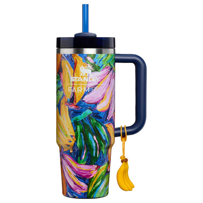 Stanley 1913 Stanley 1913 x FARM Rio Quencher® H2.0 Flowstate™ Tumbler 30 OZ 0.89 L in Farm Rio Painted Bananas