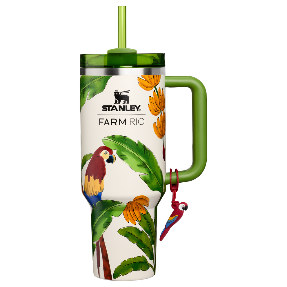 Stanley 1913 Stanley 1913 x FARM Rio Quencher® H2.0 Flowstate™ Tumbler 40 OZ 1.18 L in Farm Rio Tropical Destiny
