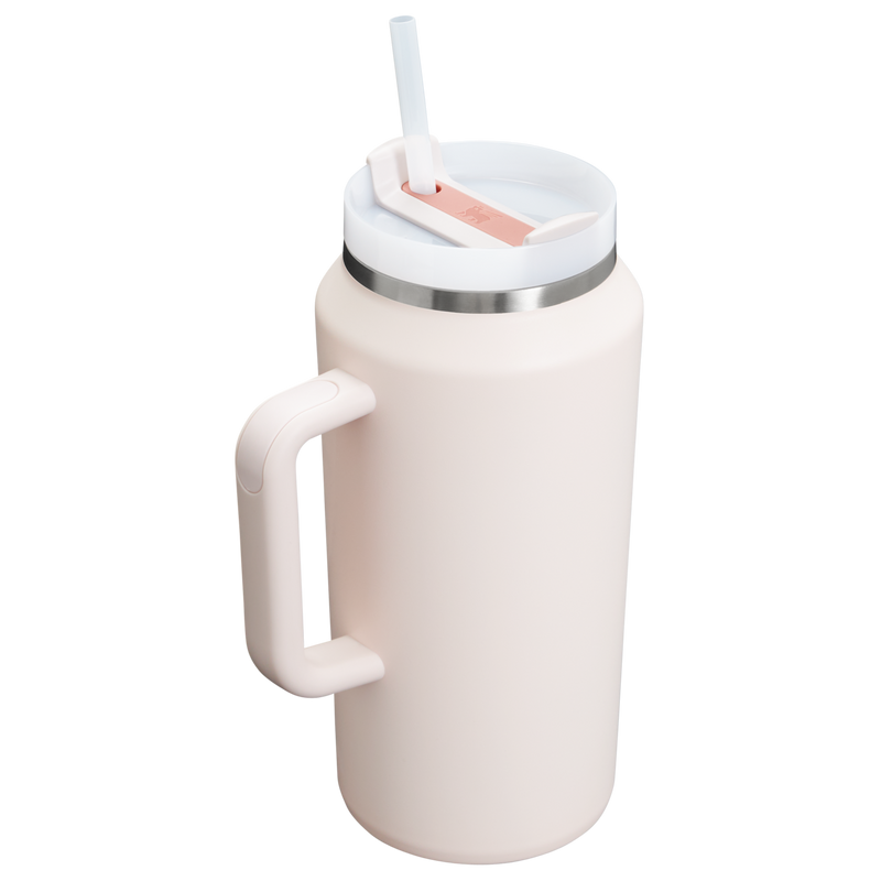 Stanley 1913 The Quencher H2.0 FlowState™ Tumbler  64 OZ 1.90 L in Rose Quartz 2.0 | Back View