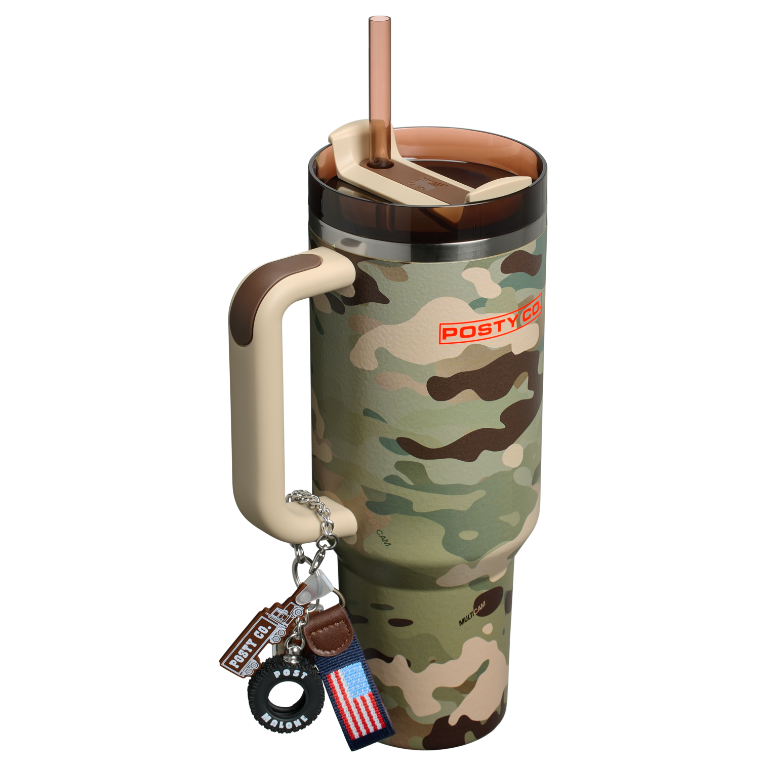 The Post Malone x Stanley Quencher® H2.0 FlowState™ Tumbler | 40 OZ | 1.18 L