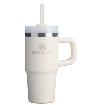 Stanley 1913 The Quencher H2.O FlowState™ Tumbler with Handle 14 OZ 0.4 L in Cream 2.0 | Front View