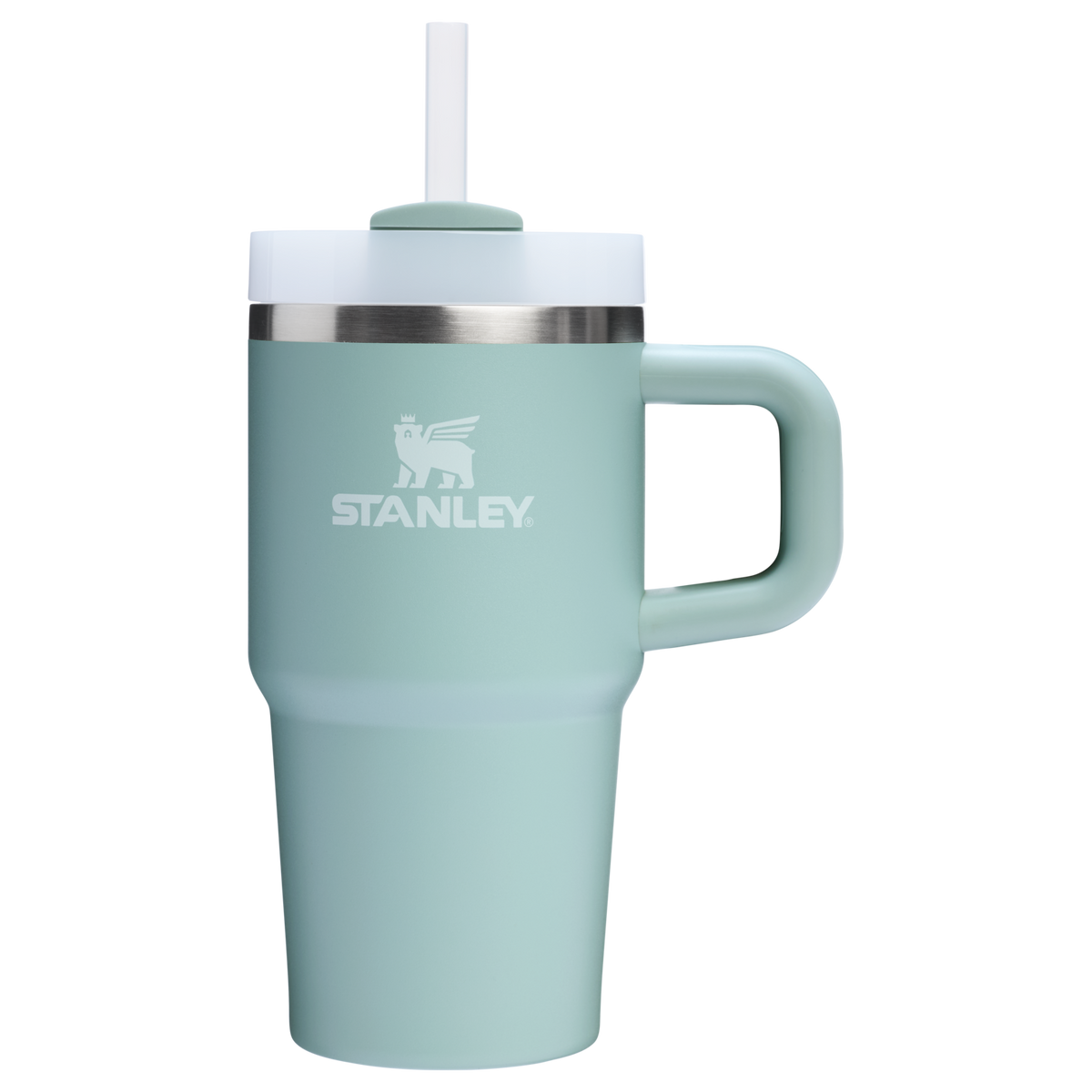 Stanley 1913 The Quencher H2.O FlowState™ Tumbler 20 OZ 0.59 L in Seafoam | Front View