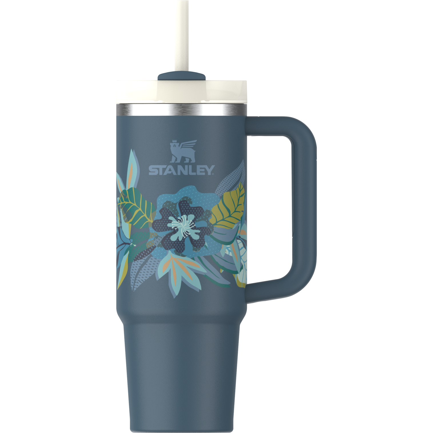 The Mother’s Day Quencher H2.0 FlowState™ Tumbler | 30 OZ | 0.88 L: Blue Spruce Tropic