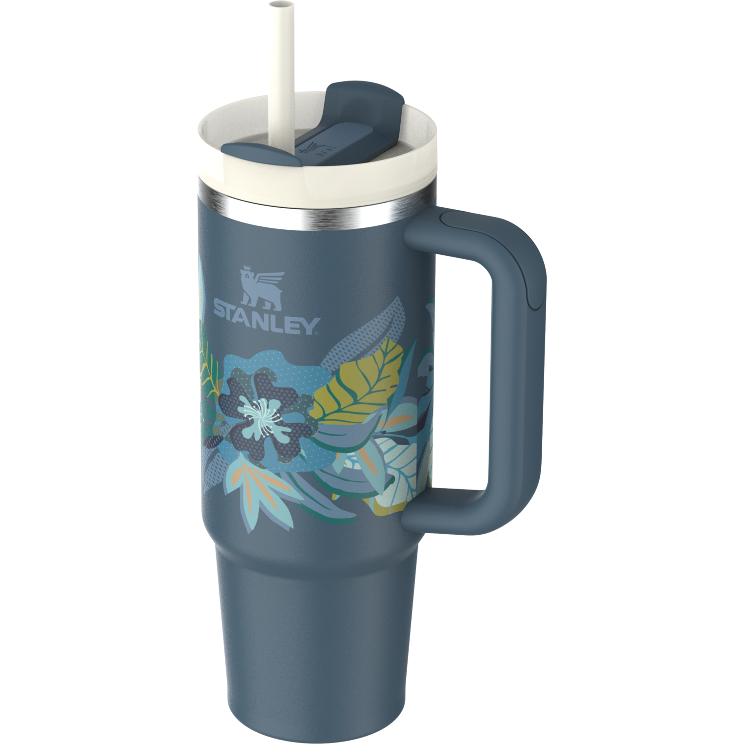 The Mother’s Day Quencher H2.0 FlowState™ Tumbler | 30 OZ | 0.88 L: Blue Spruce Tropic