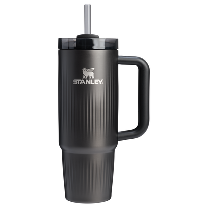 Stanley 1913 The Quencher® H2.0 Fluted Tumbler 30 OZ 0.89 L in Black | Front View