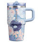 Swatch for Stanley 1913 The Quencher ProTour Flip Straw Tumbler 20 OZ 0.59 L in Blue Dream Wildflower