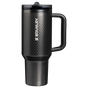 Swatch for Stanley 1913 The Quencher ProTour Flip Straw Tumbler 40 OZ  1.18 L in Black Galactic | Front View