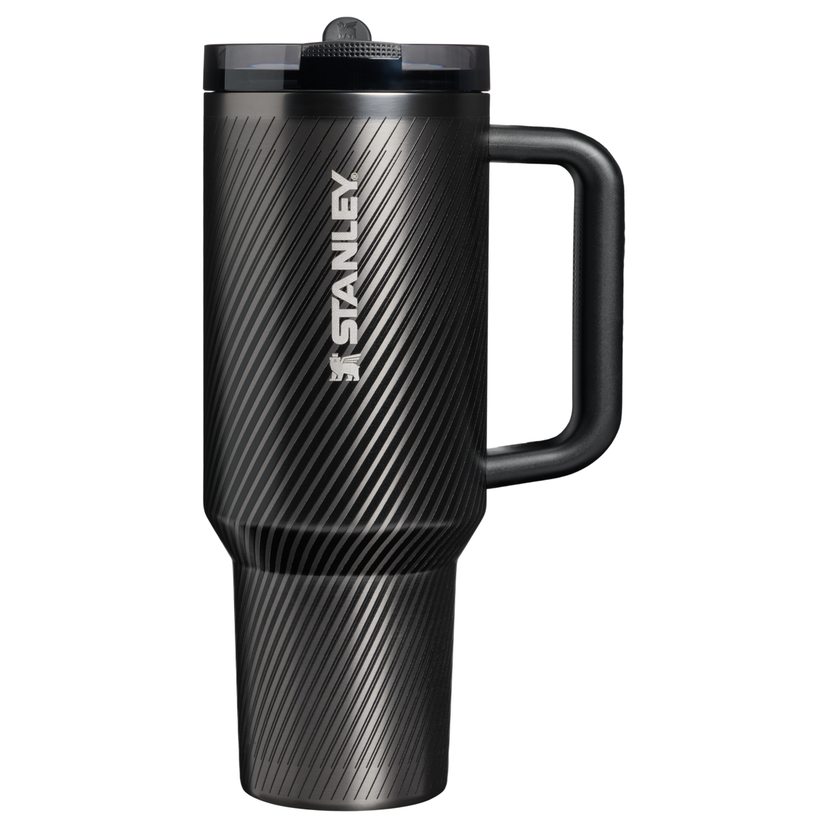 Stanley 1913 The Quencher ProTour Flip Straw Tumbler 40 OZ  1.18 L in Black Galactic | Front View