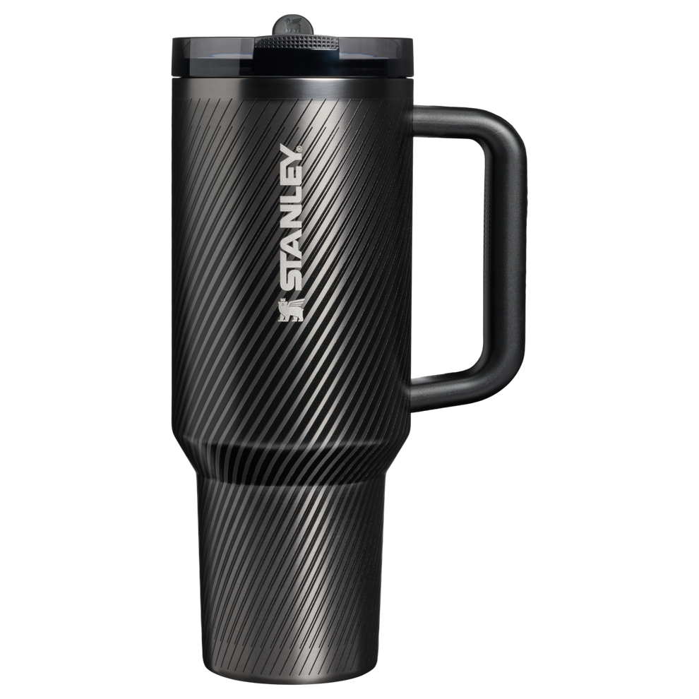 Stanley 1913 The Quencher ProTour Flip Straw Tumbler 40 OZ  1.18 L in Black Galactic | Front View