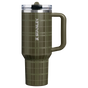Swatch for Stanley 1913 The Quencher® ProTour Flip Straw Tumbler 40 OZ  1.18 L in Peat Moss Plaid | Front View