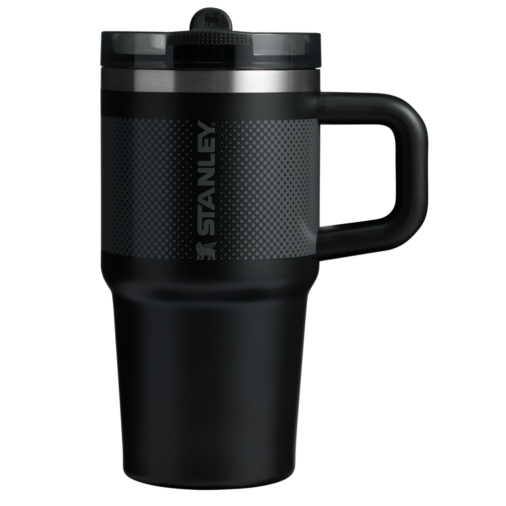 Stanley 1913 The Quencher ProTour Flip Straw Tumbler 20 OZ 0.6 L in Black Fade