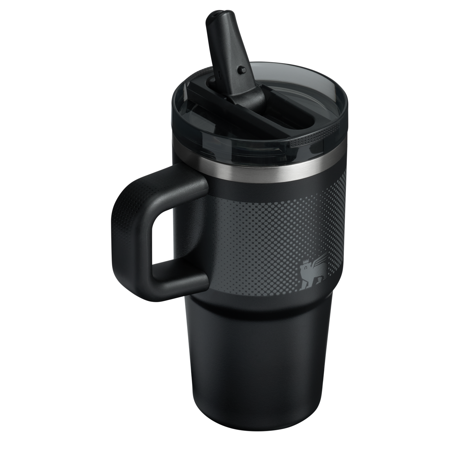 Stanley 1913 The Quencher ProTour Flip Straw Tumbler 20 OZ 0.6 L in Black Fade | View 2