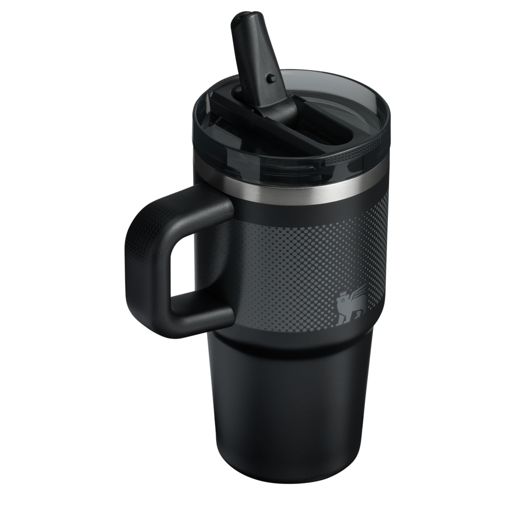 Stanley 1913 The Quencher ProTour Flip Straw Tumbler 20 OZ 0.6 L in Black Fade