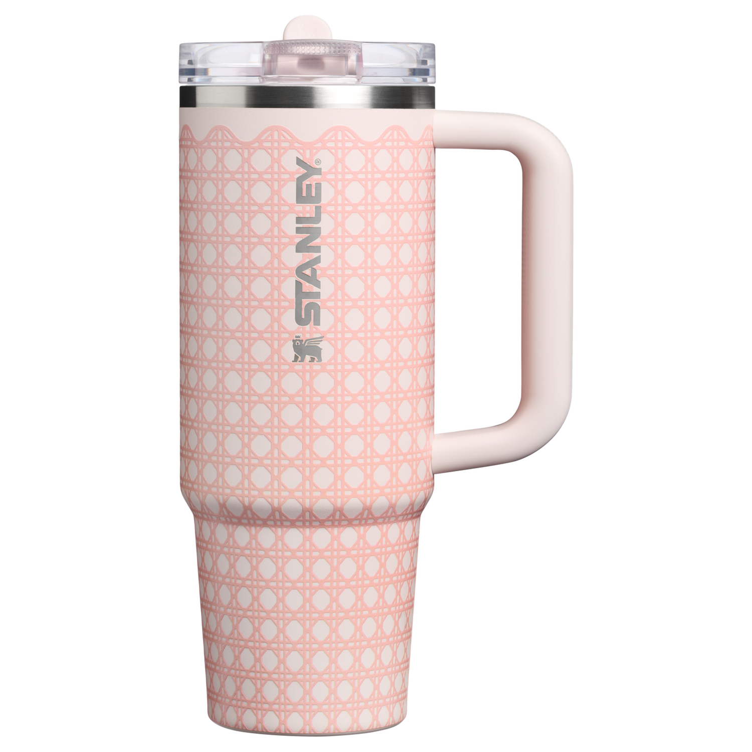 Stanley 1913 The Quencher® ProTour Flip Straw Tumbler 30 OZ in Rose Quartz Rattan | View 1