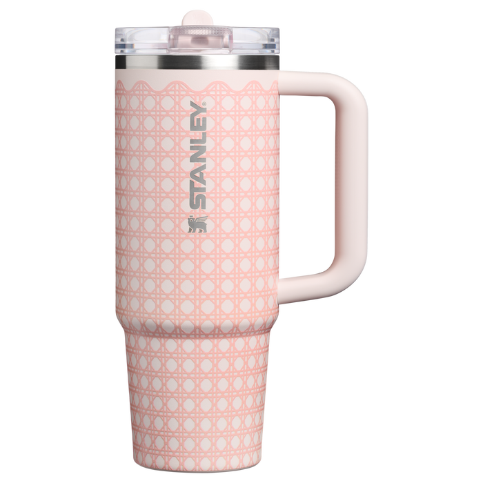 Stanley 1913 The Quencher® ProTour Flip Straw Tumbler 30 OZ in Rose Quartz Rattan