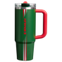 Swatch for Stanley 1913 Country Collection Quencher® ProTour Flip Straw Tumbler 30 OZ 0.89 L in Team Dark Green Red