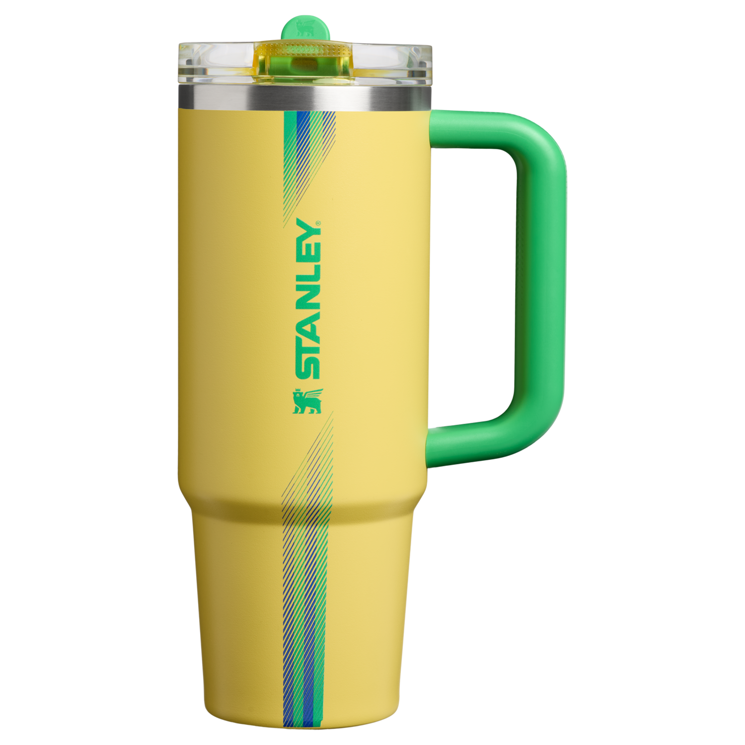 Stanley 1913 Country Collection Quencher® ProTour Flip Straw Tumbler 30 OZ 0.89 L in Team Yellow Green | View 1