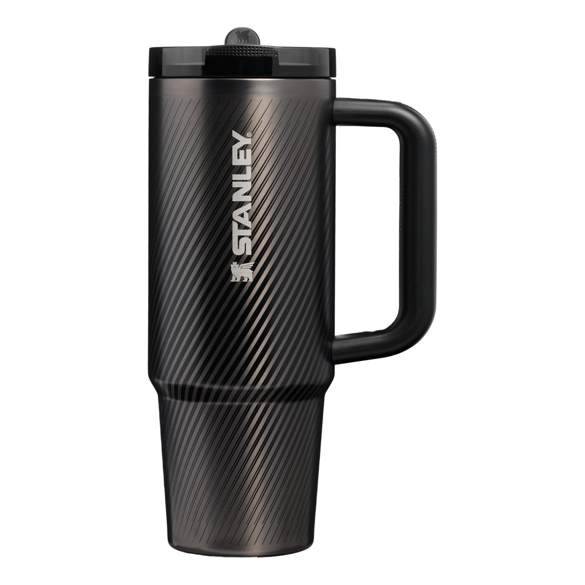 Stanley 1913 The Quencher ProTour Flip Straw Tumbler 30 OZ 0.89 L in Black Galactic | Front View