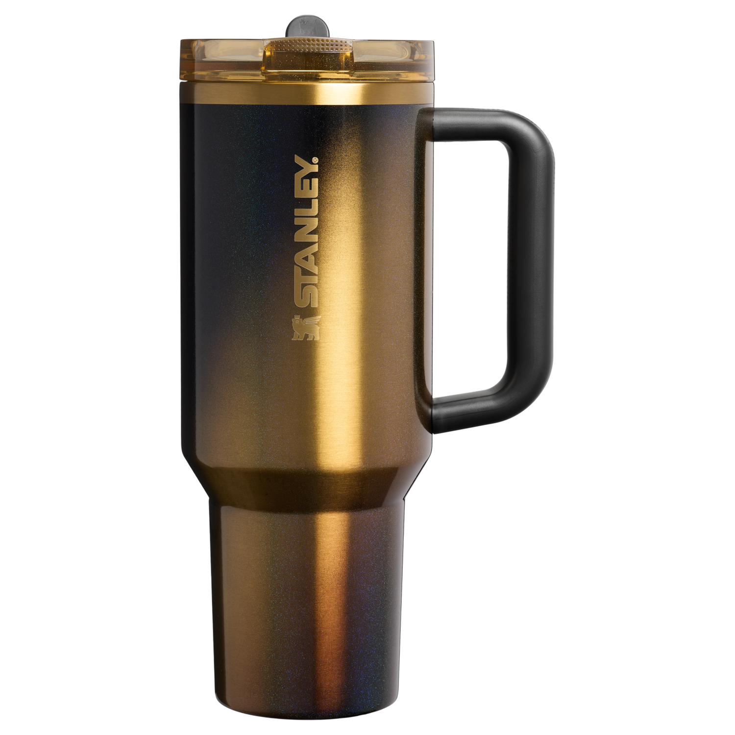 Stanley 1913 The Quencher® ProTour Flip Straw Tumbler 40 OZ 1.18 L in Black Honey | View 1
