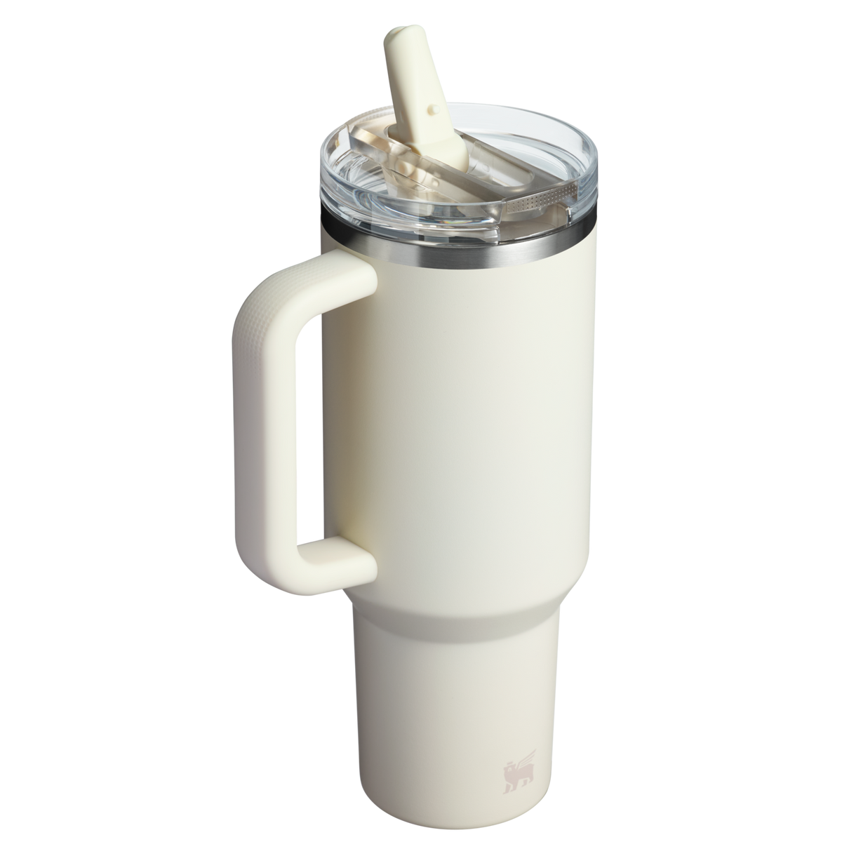 Stanley 1913 The Quencher ProTour Flip Straw Tumbler 40 OZ  1.18 L in Cream | Back View