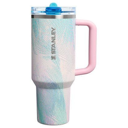 Stanley 1913 The Quencher ProTour Flip Straw Tumbler 40 OZ  1.18 L in Sea Glass Plume | Front View