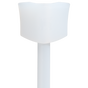 Swatch for Stanley 1913 The Stay Smooth Straw Topper 2-pack in Milky White | Front View