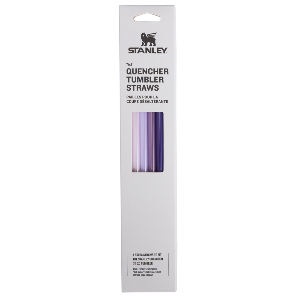 Stanley 1913 Adventure Quencher Travel Tumbler Straws 30 OZ 4-Pack in Purple | Front View
