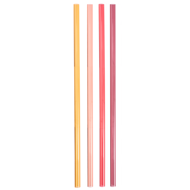 Stanley 1913 Adventure Quencher Travel Tumbler Straws 30 OZ 4-Pack in Red/Orange | Front View