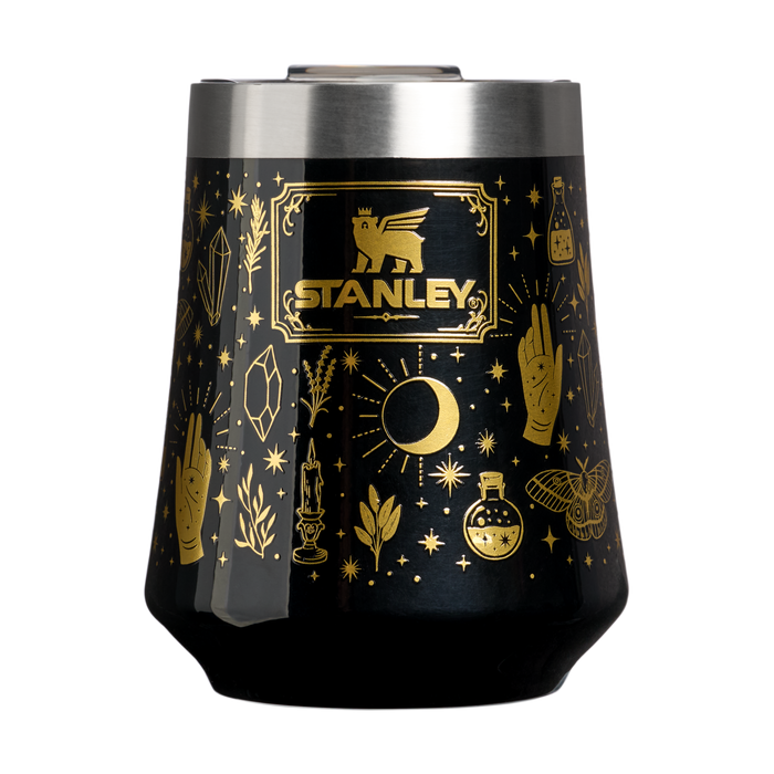 Stanley 1913 Halloween Reserve Wine Tumbler 11 OZ 0.32 L in Black Magic | Front View