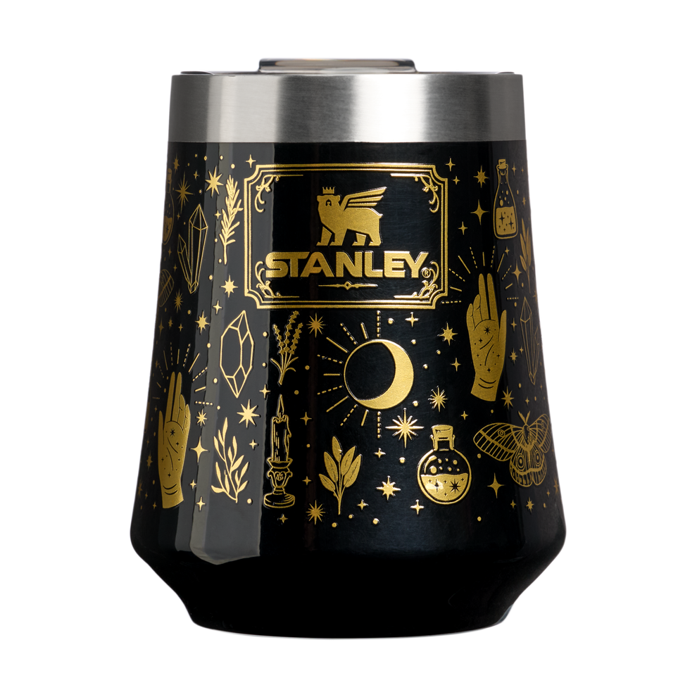 Stanley 1913 Halloween Reserve Wine Tumbler 11 OZ 0.32 L in Black Magic | Front View