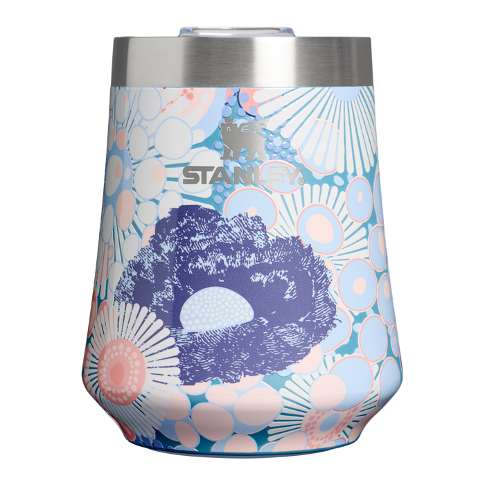 Stanley 1913 The Reserve Wine Tumbler 11 OZ 0.32 L in Blue Dream Wildflower