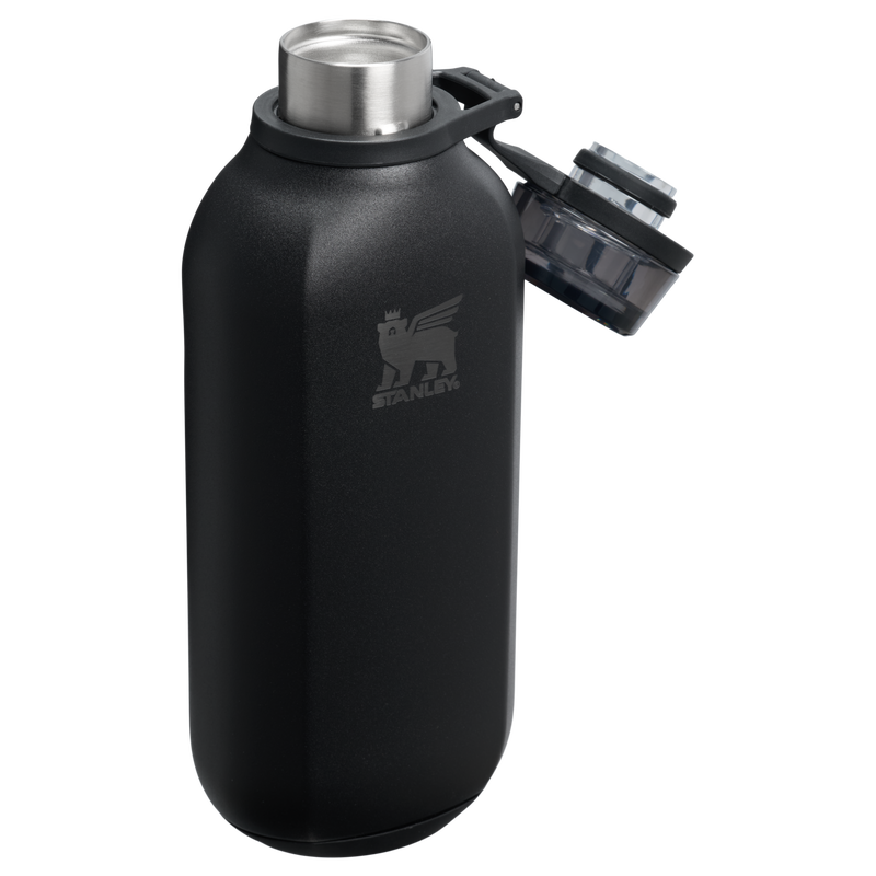 Stanley 1913 The Clutch Bottle 16 OZ in Black | Open View