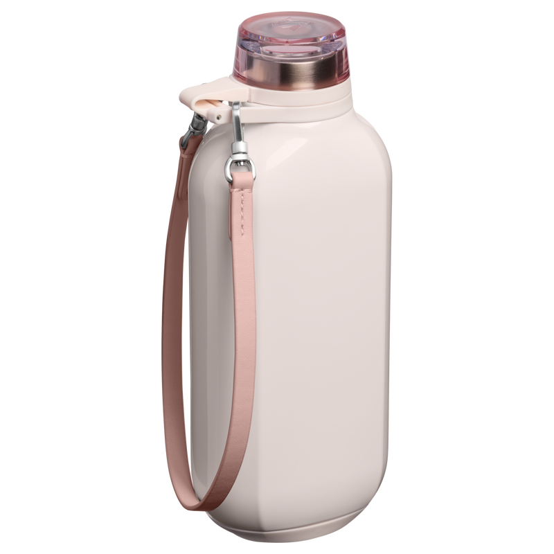 Stanley 1913 The Clutch Bottle 16 OZ in Rose Quartz Gloss | Back View