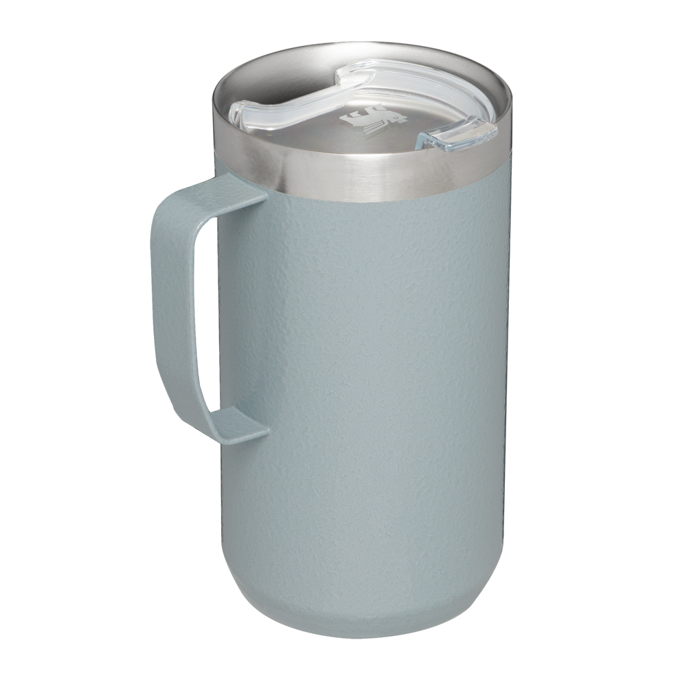 Stanley 1913 The Stay-Hot Camp Mug 24 OZ 0.71 L in Hammertone Silver