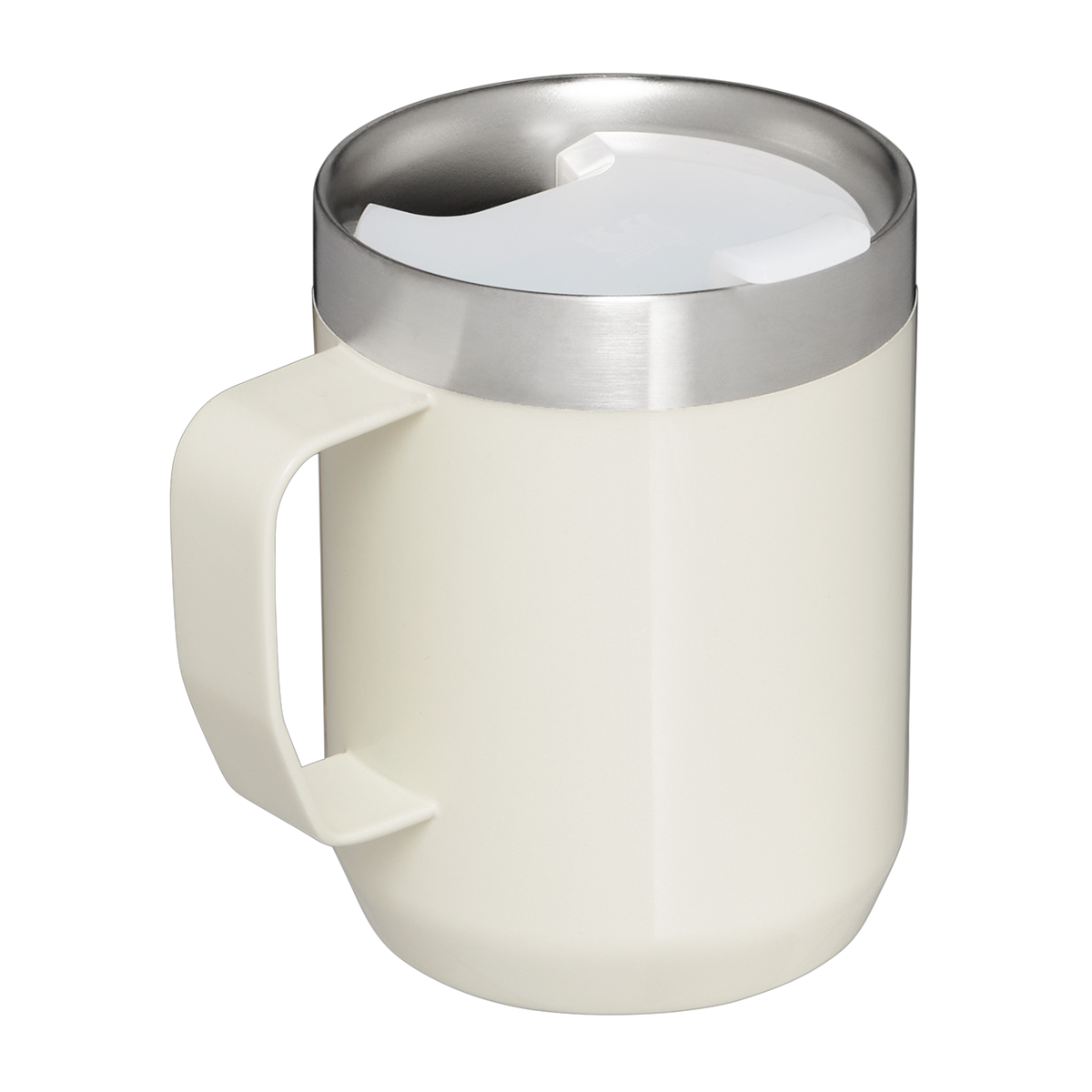 Stanley 1913 Classic Legendary Camp Mug 8 OZ 0.24 L in Cream Gloss | Back View