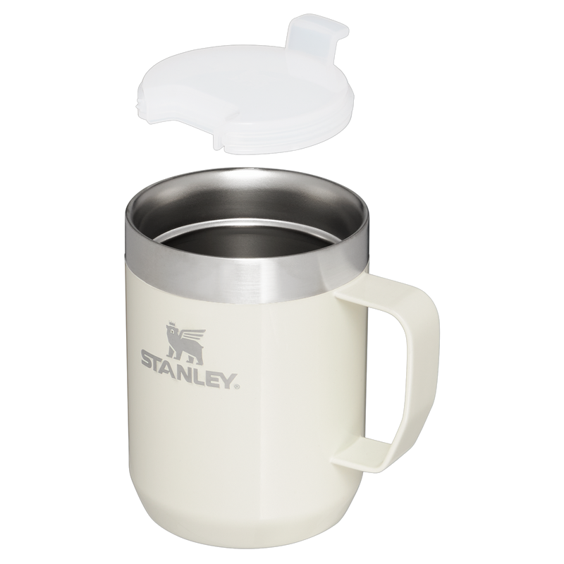 Stanley 1913 Classic Legendary Camp Mug 8 OZ 0.24 L in Cream Gloss | Cross Section View