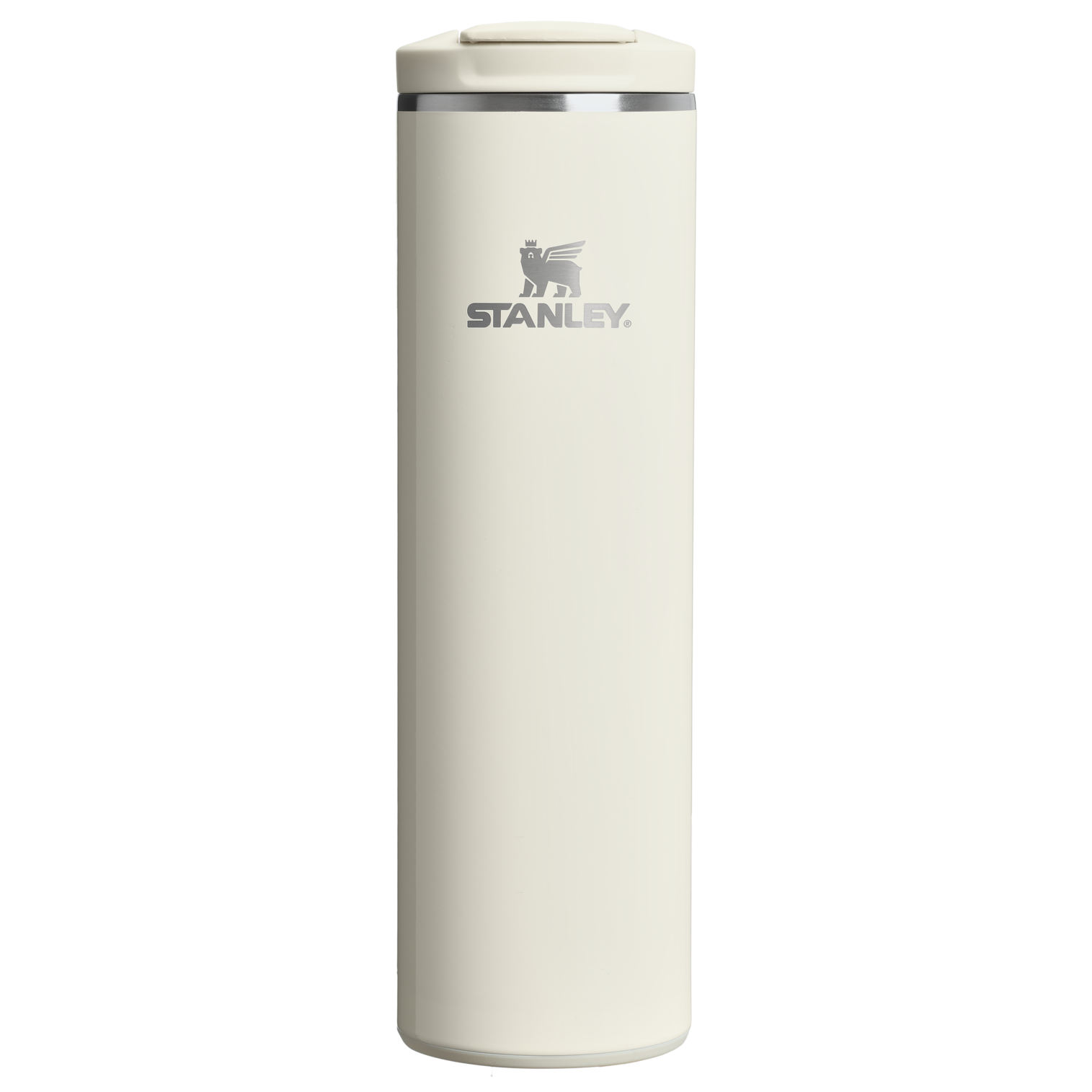 Stanley 1913 The Transit Flip Top Mug 20 OZ 0.59 L in Cream Gloss | Front View