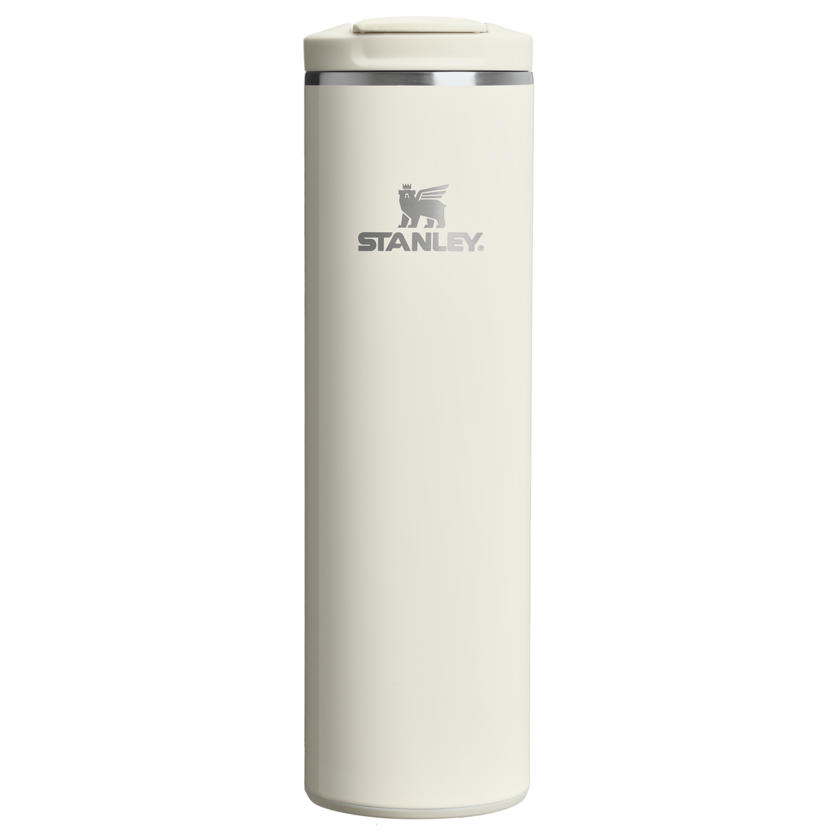Stanley 1913 The Transit Flip Top Mug 20 OZ 0.59 L in Cream Gloss | Front View
