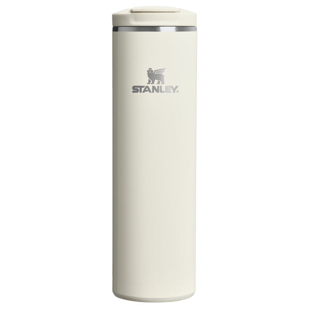 Stanley 1913 The Transit Flip Top Mug 20 OZ 0.59 L in Cream Gloss | Front View