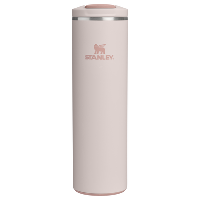 Stanley 1913 The Transit Flip Top Mug 20 OZ 0.59 L in Rose Quartz | Front View