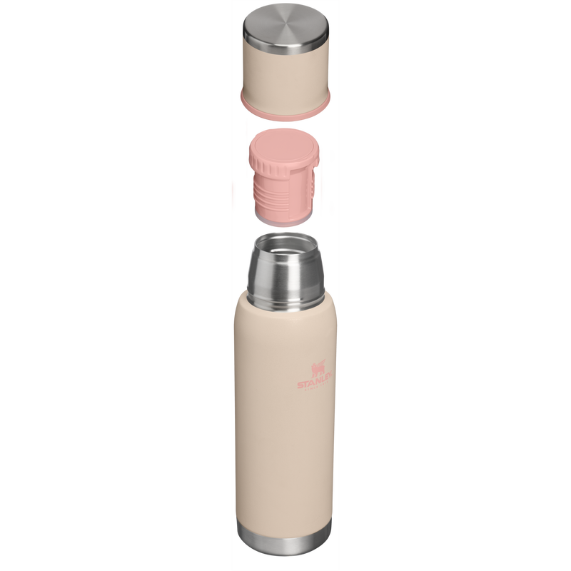 Stanley 1913 Adventure To-Go Bottle 1.1 QT 1 L in Champagne | Cross Section View