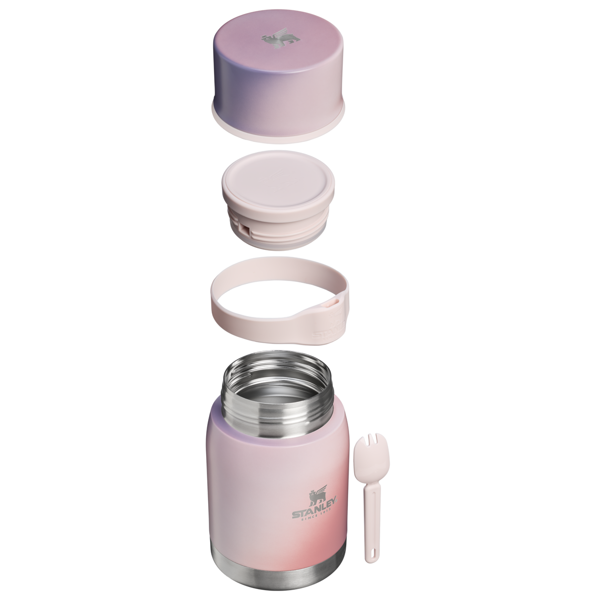 Stanley 1913 Adventure To-Go Food Jar + Spork 24 OZ in Dawn Spiral | View 3