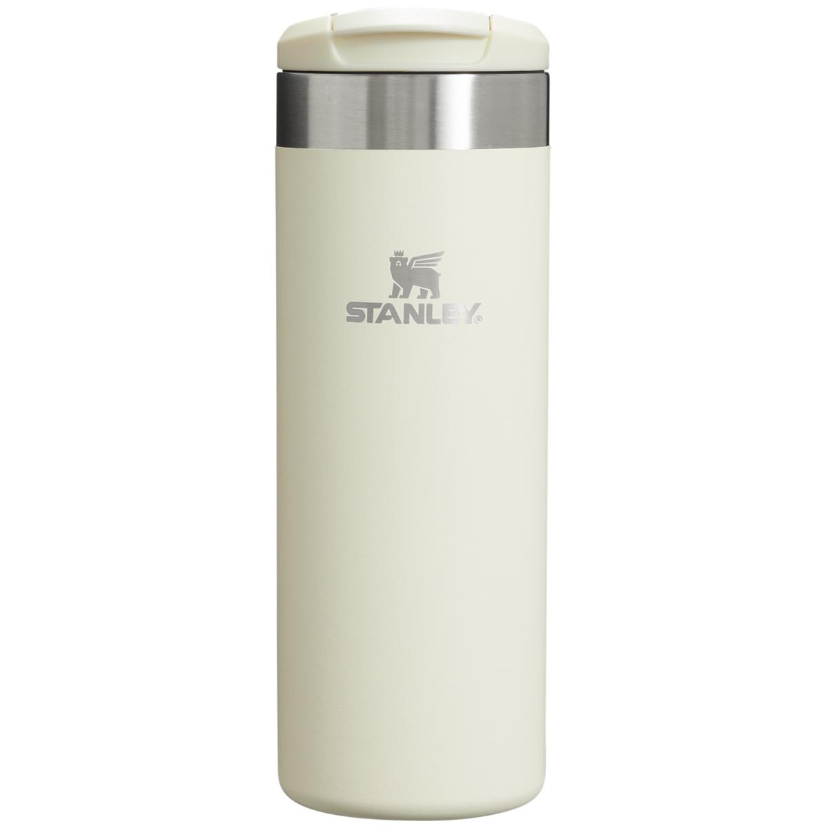 Stanley 1913 The Transit Flip Top Mug 16 OZ 0.47 L in Cream | Front View