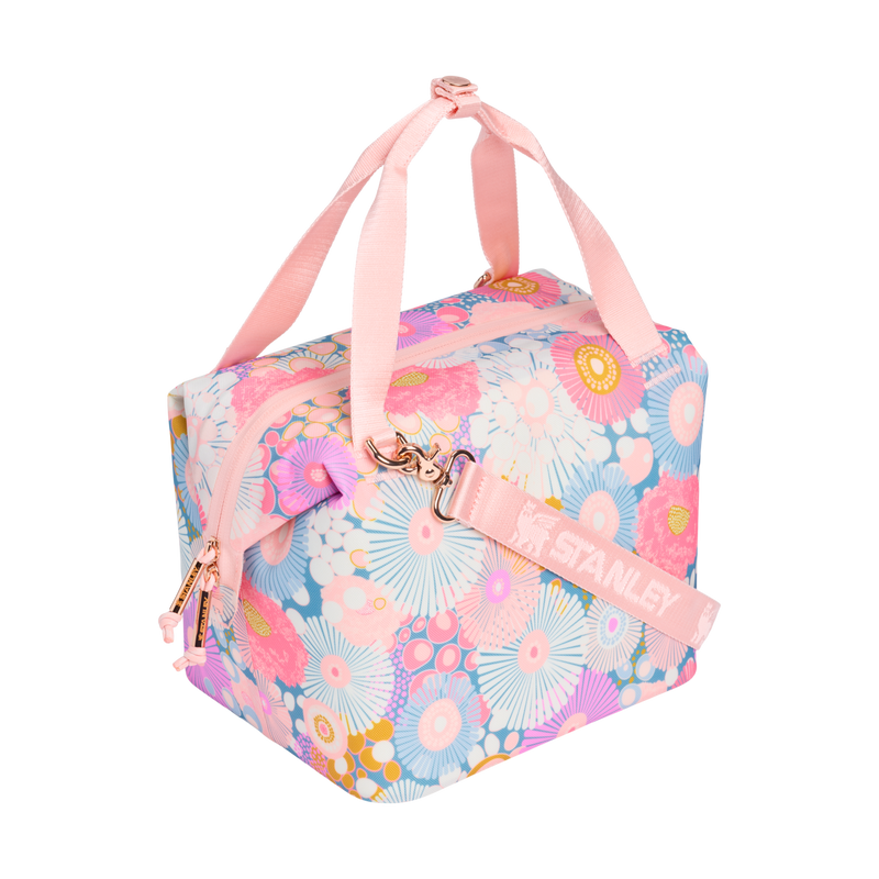Stanley 1913 The All Day Julienne Mini Cooler 10 Can 7.4 QT 7.0 L in Sorbet Wildflower | Back View